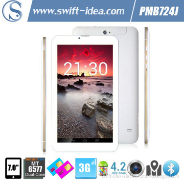 7 Inch Mtk6577 Dual Core Dual SIM 2g 3G Smart Android Tablet PC (PMB724J)